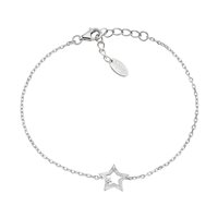 Bracciale Amen Donna Stelle in Argento Zircone BRSTSTBBZ - BRSTSTBBZ